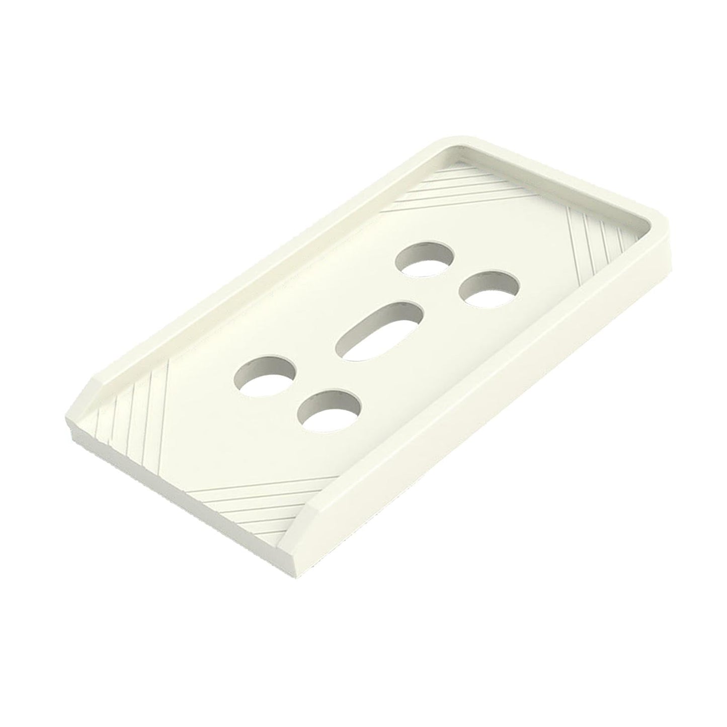 PC CPU Holder Stand Mobile with Wheels Cart for Office Home Under Desk Parallel Apricot