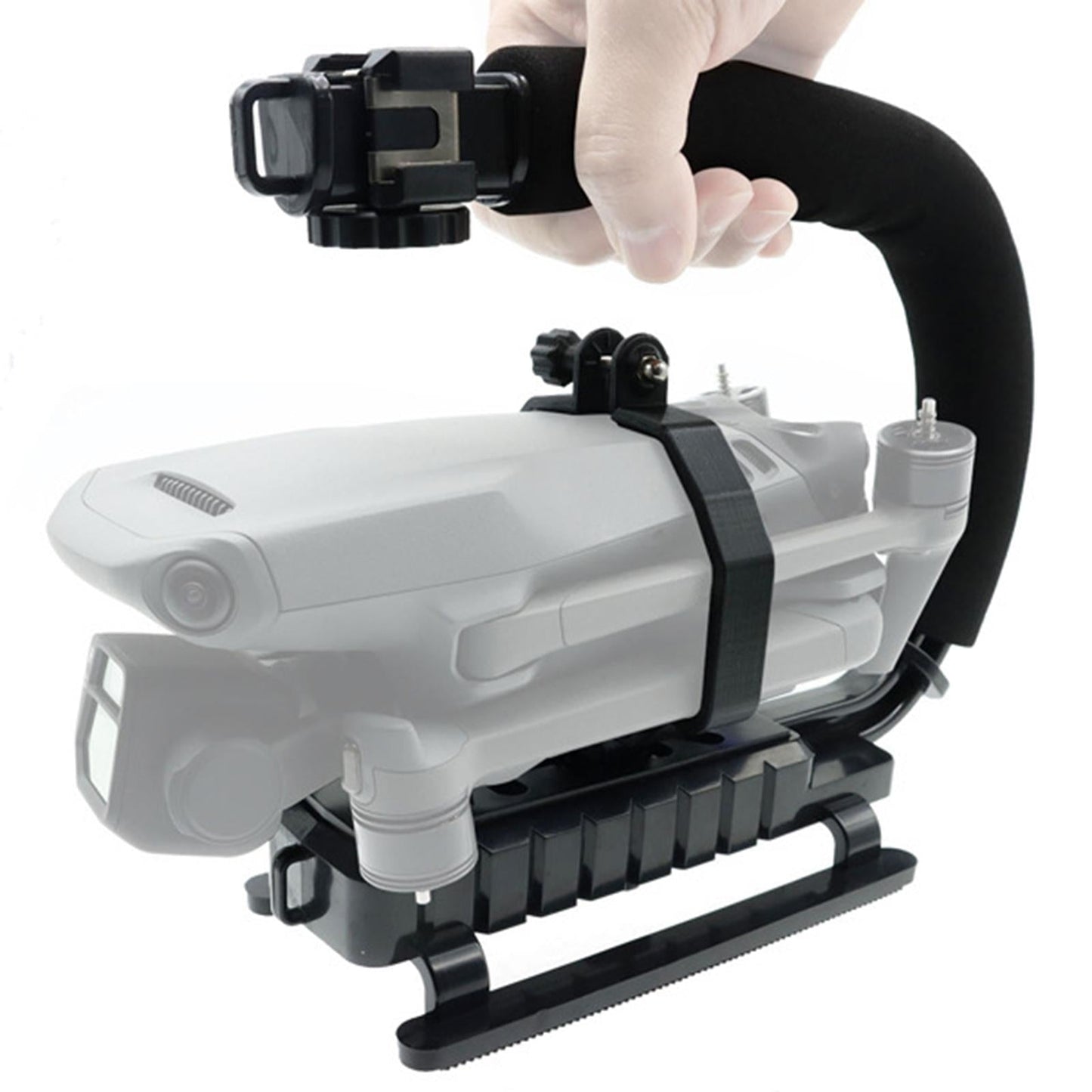 Handheld Shoot Bracket W/ 1/4 Screw Hole Shockproof for DJI Mavic Air2/2S