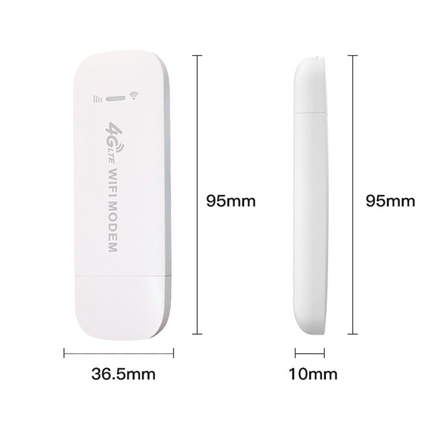 4G WiFi Router Adapter Built in Antenna Plug Play for Viste Desktop