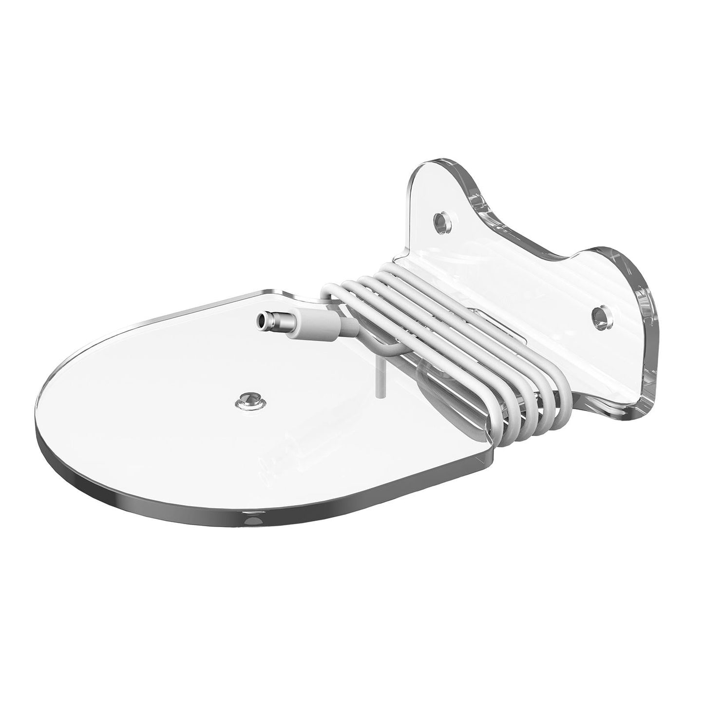 Wall Mount Shelf Holder for 4TH Generation Speakers Bathroom transparent
