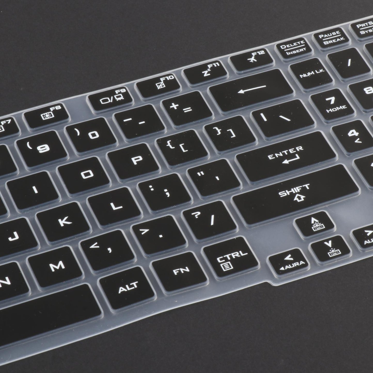 Keyboard Protector Skin Universal for ASUS TUF Gaming A15 Laptop Accessories Black