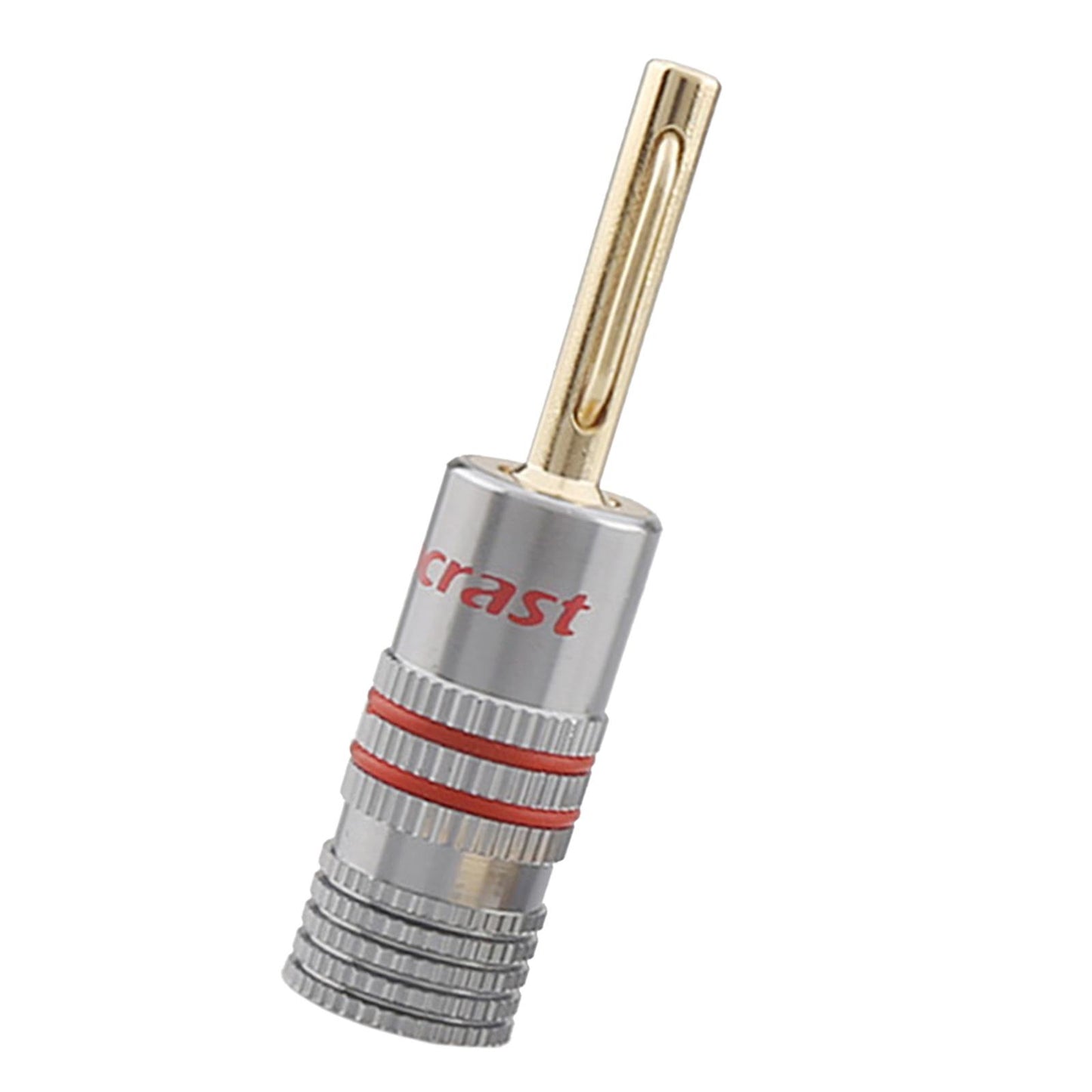 Gold Plated 4mm Banana Plug Speaker Cable Adapter Terminal Connectors