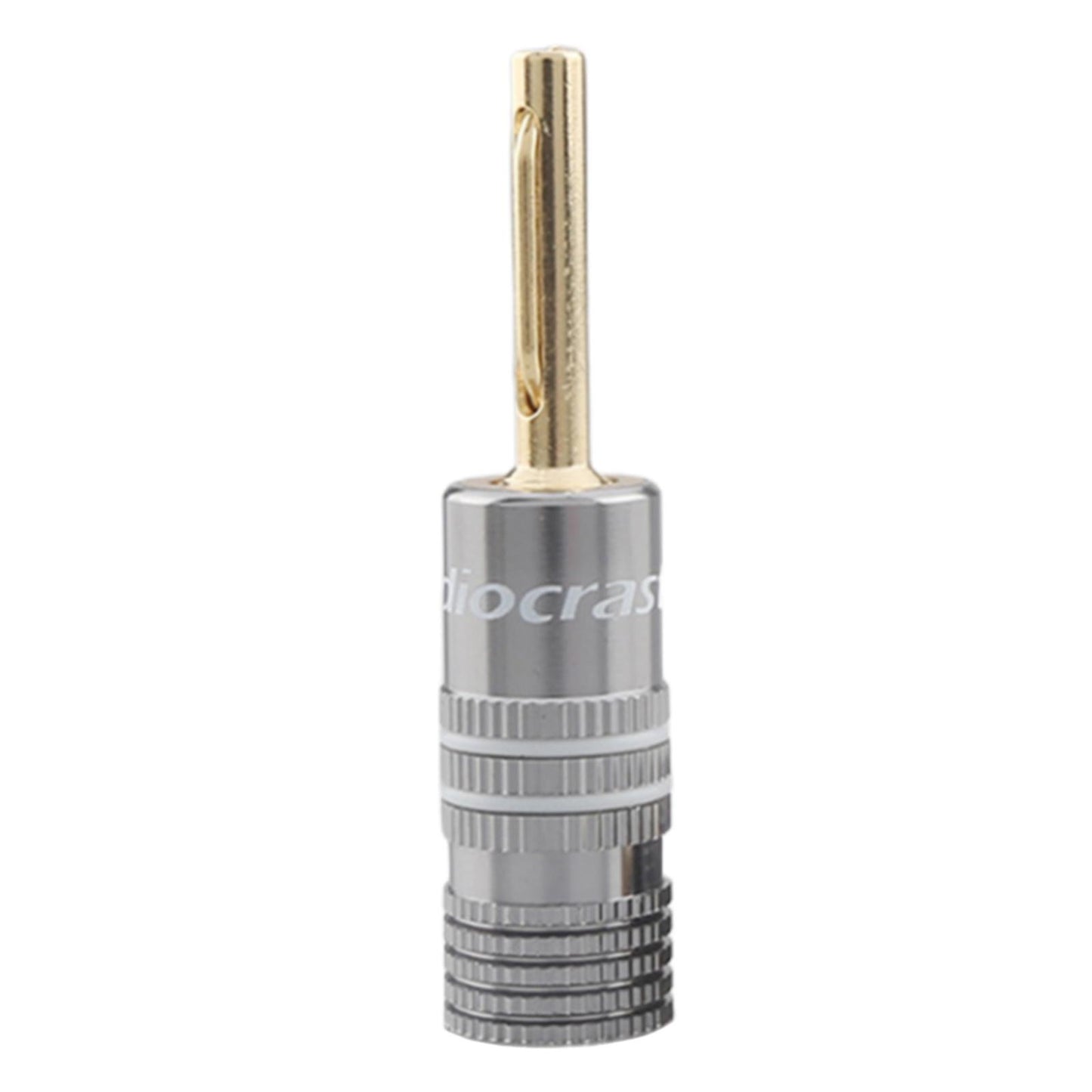 Gold Plated 4mm Banana Plug Speaker Cable Adapter Terminal Connectors