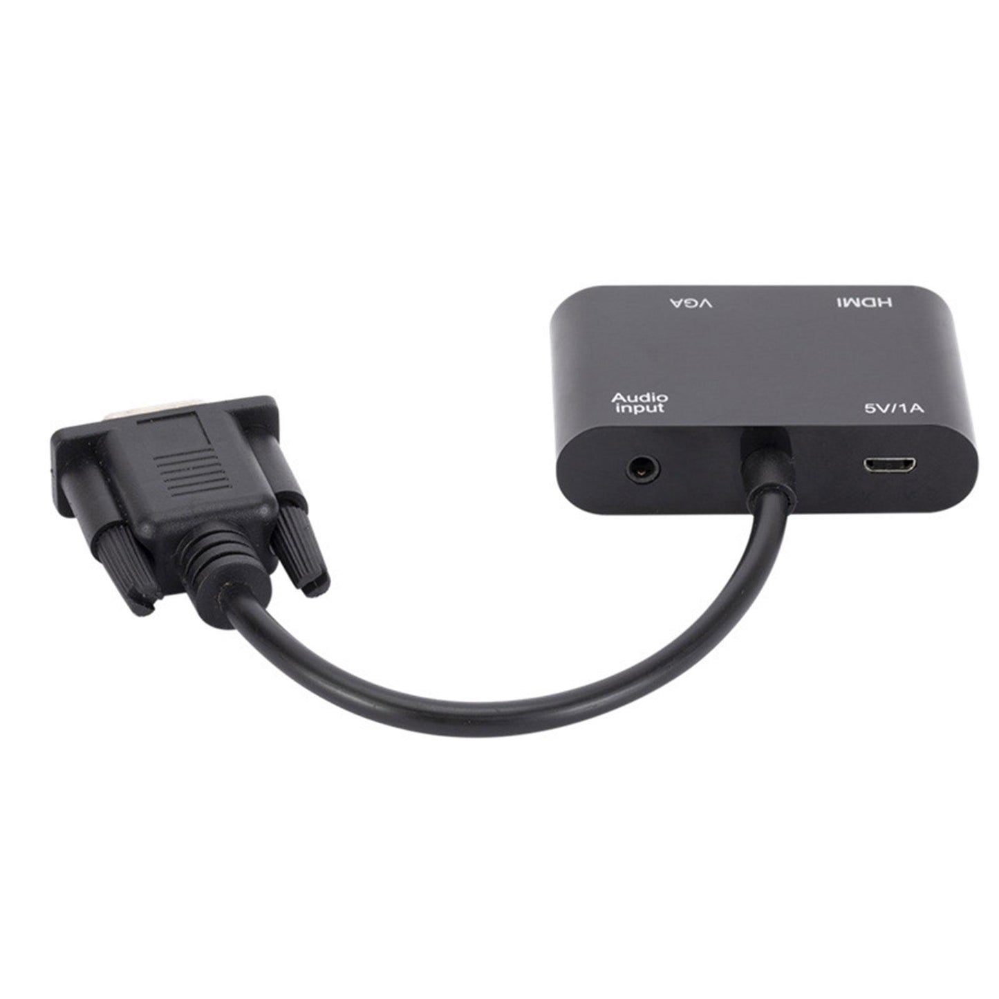 VGA to HDMI Converter Easy to Use with HDMI Connector for PC HDTV Computer