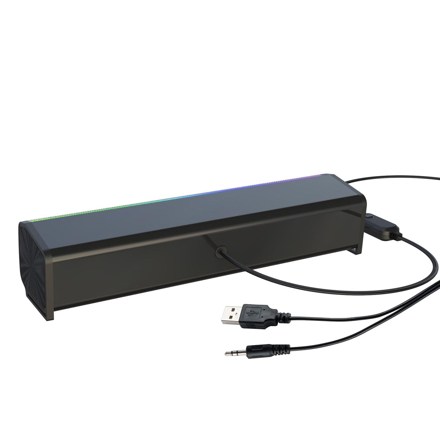 Wired Computer Speaker Usb-Powered 3D Surround for Tablets Projector Desktop
