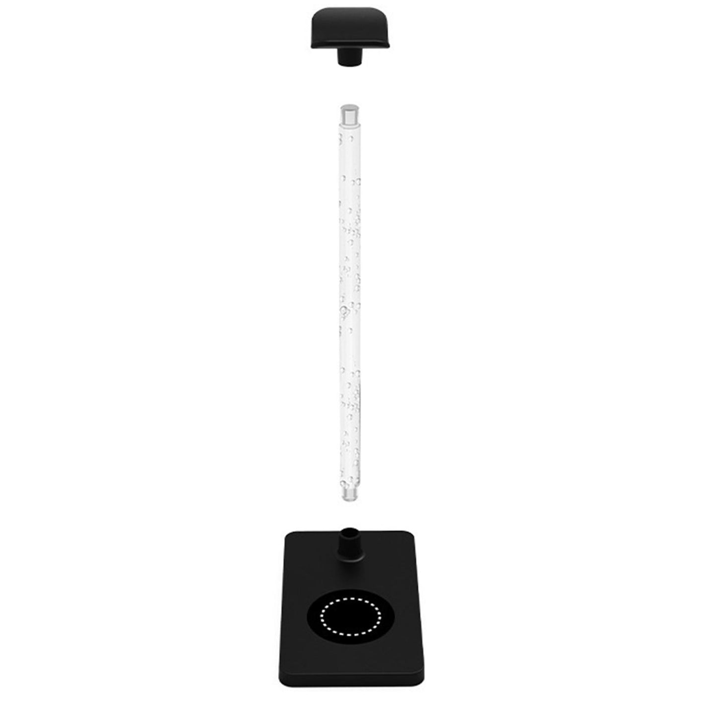 Headphone Stand with Wireless Charger for Qi Phones Men Gift Portable 2-In-1