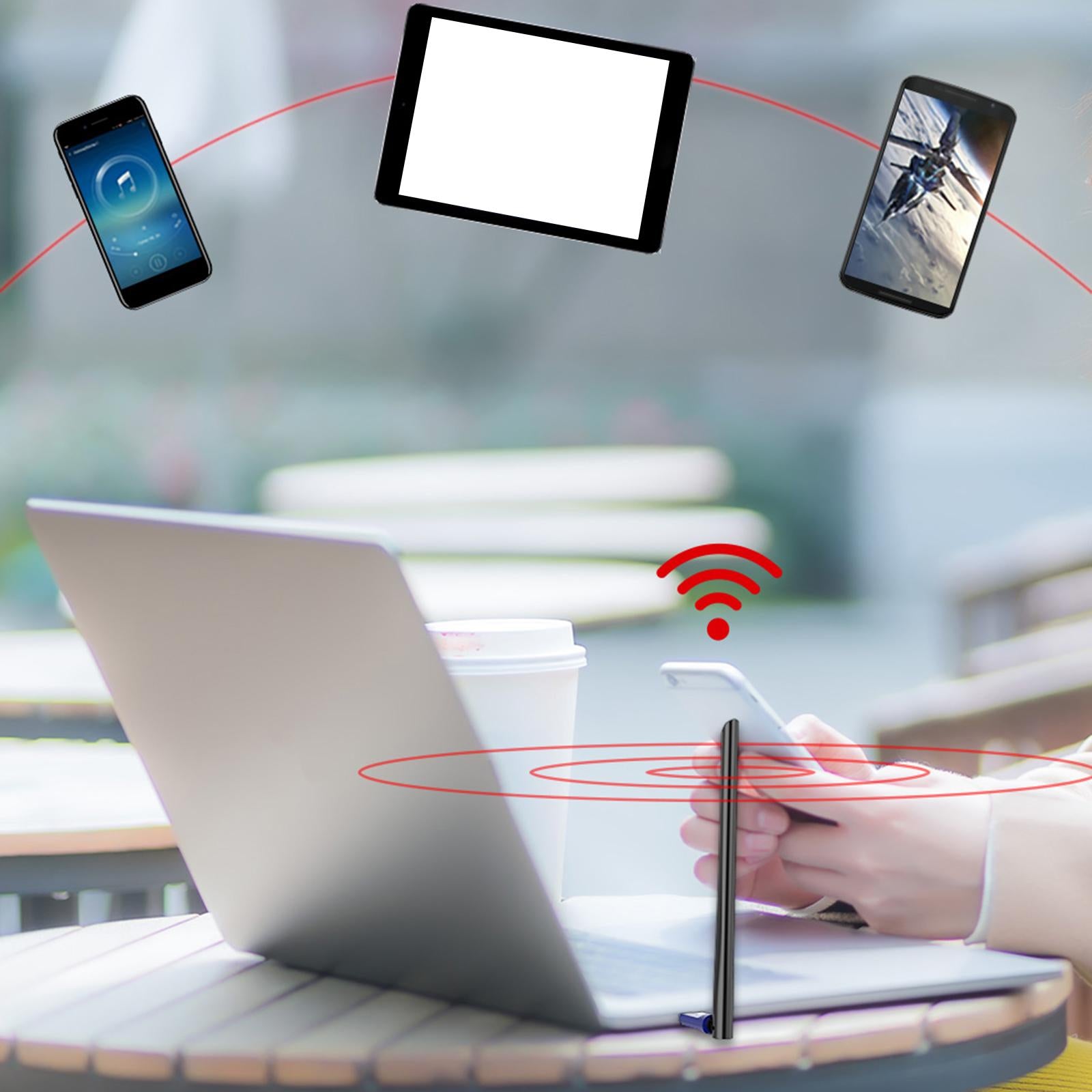 759BF Adapter Bluetooth 4.2 Dual-Band 2.4GHz 5.8GHz for Desktop 64Bit 32Bit
