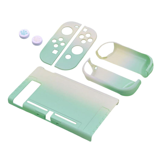 For Nintendo Switch OLED Protective Case Hard Cover Console Joy-Con Shell Green