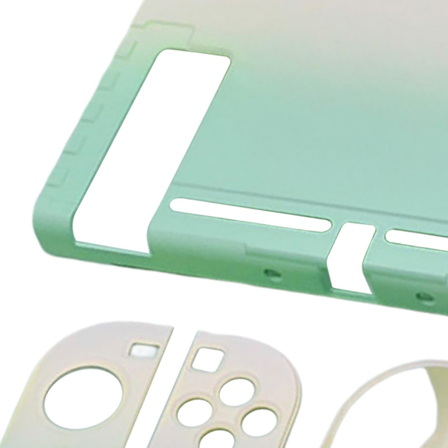 For Nintendo Switch OLED Protective Case Hard Cover Console Joy-Con Shell Green