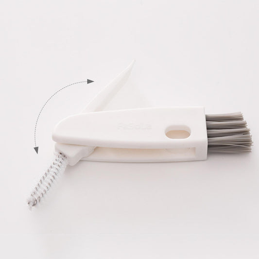 Tiny Crevice Cleaning Brush Multifunctional for Kitchen Cleaning Pack of 2