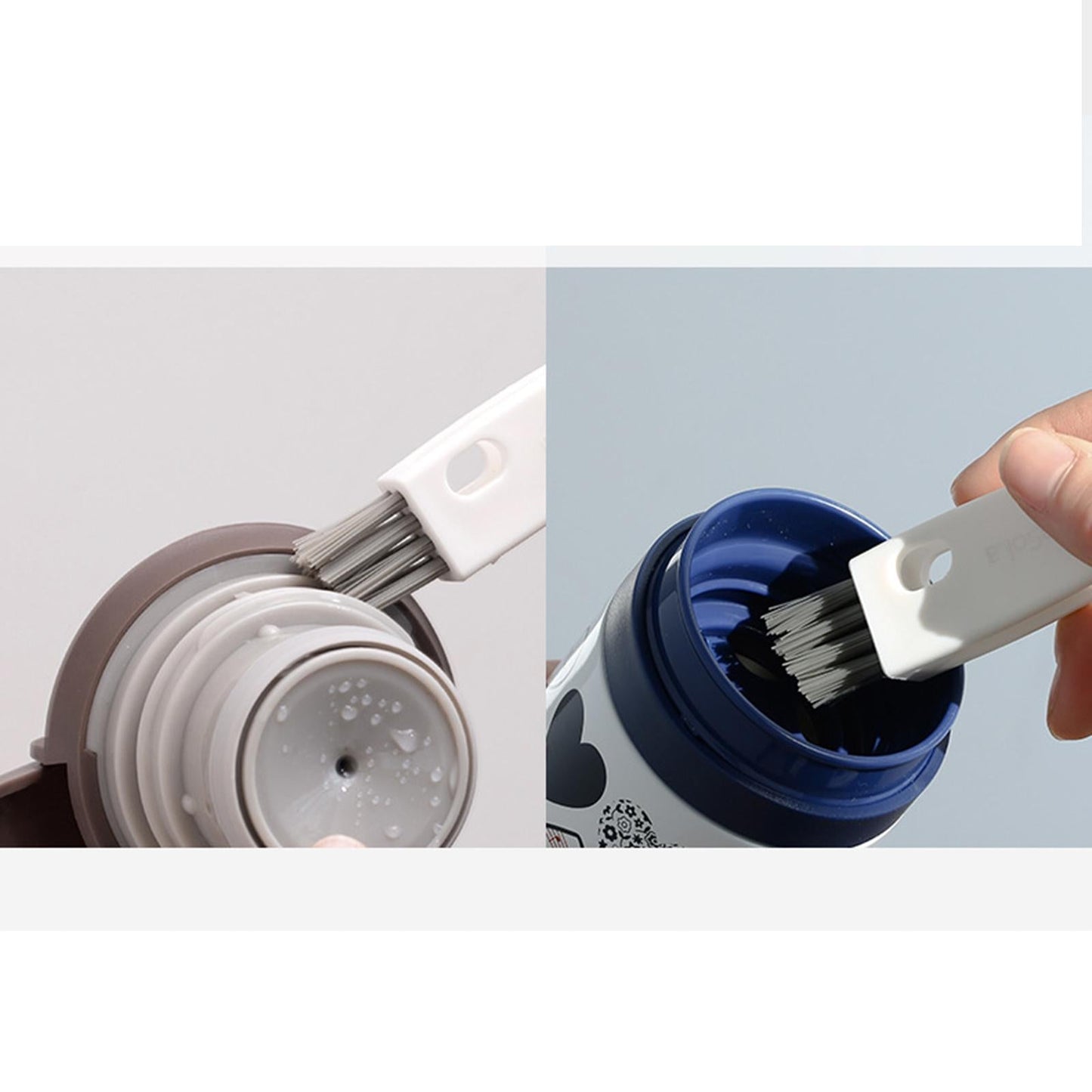 Tiny Crevice Cleaning Brush Multifunctional for Kitchen Cleaning Pack of 3