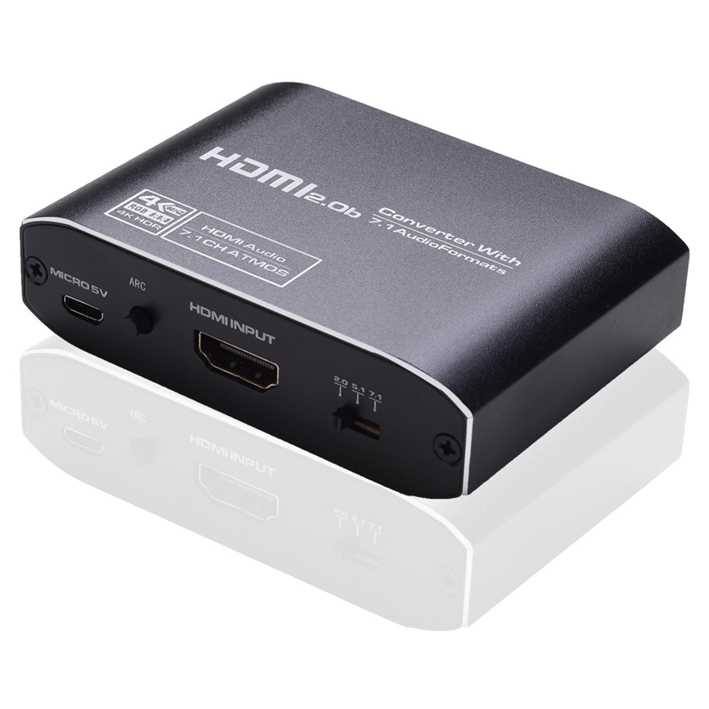 HDMI Audio Extractor Optical Toslink SPDIF 3.5mm Audio for Fire Stick PS5