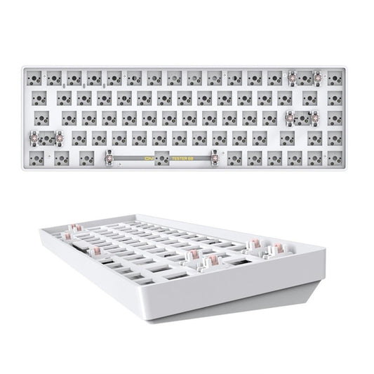 Tester68 Mechanical Keyboard Kits 2.4G/Bluetooth 5.0 green option 19