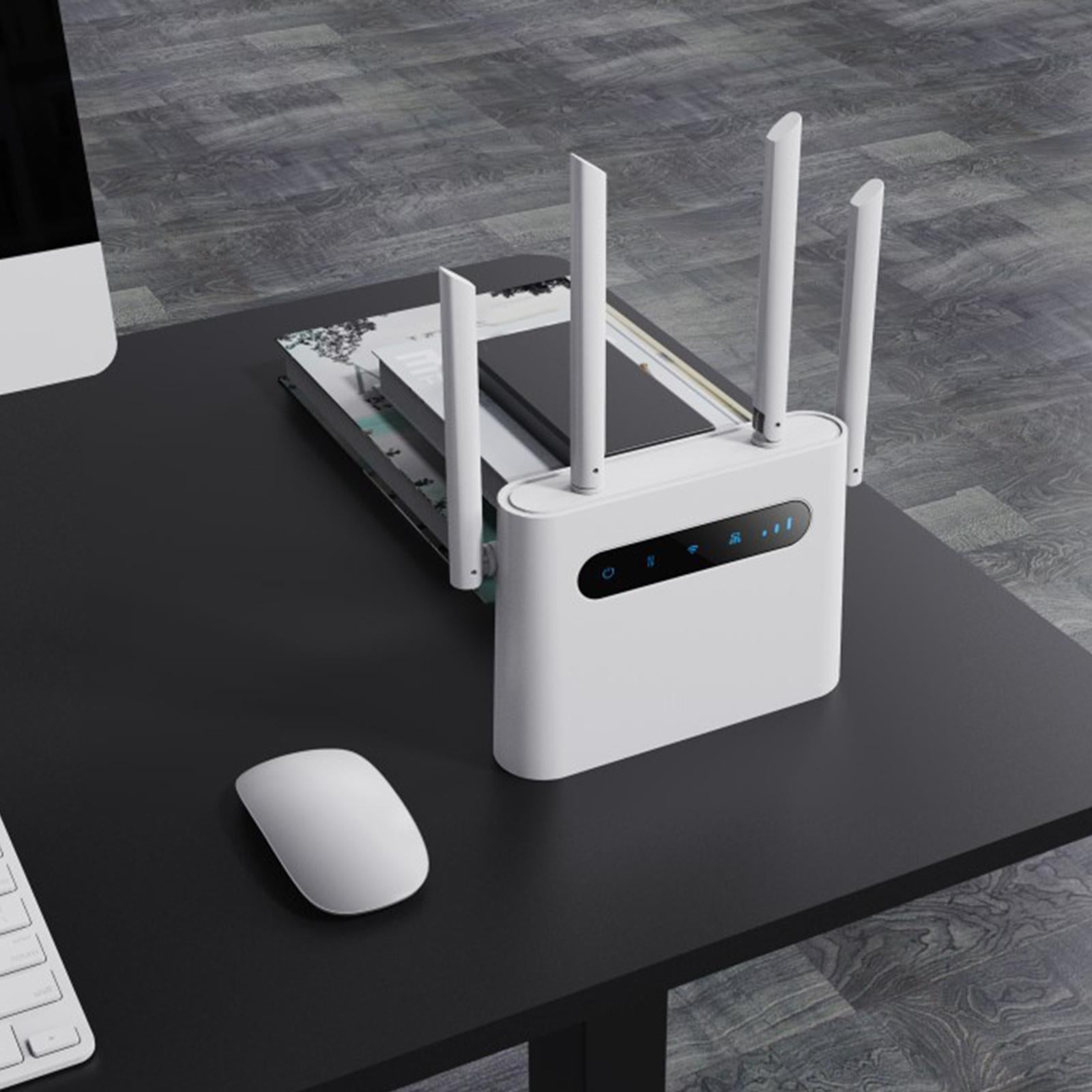 MK1200 4G LTE WiFi Router 300Mbps with Firewall for Community Factory ...