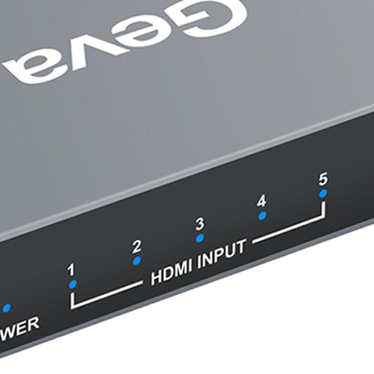 HDMI Switch 4K@60Hz HDMI Switcher for DTS/Dolby-Turehd/Lpcm7.1/Dolbyac3/DSD