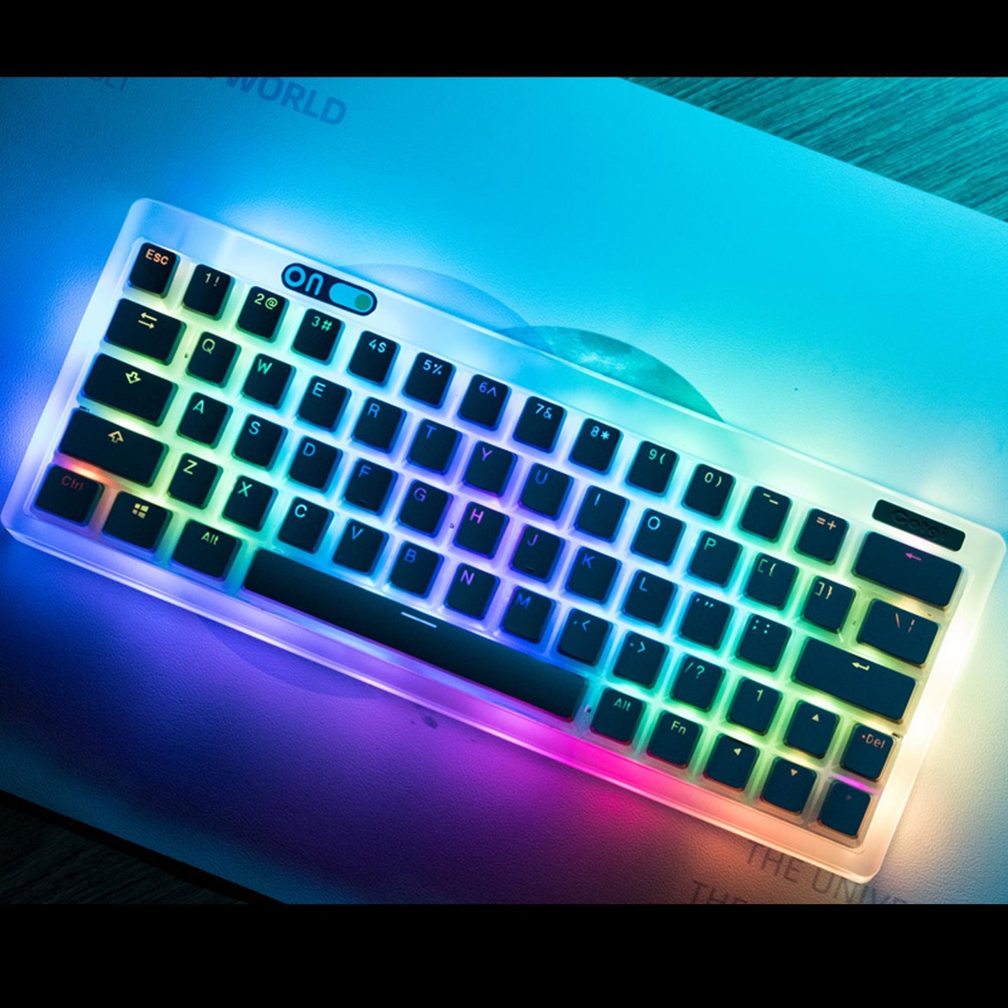 PBT Pudding Keycaps 108 KeysDoubleshot Keycap Set for PC Gaming Pink