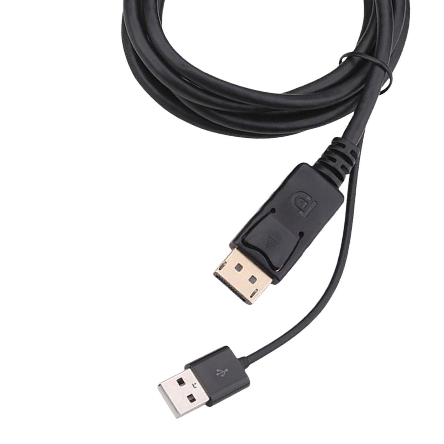 HDMI to DP/M Adapter with USB Power 180cm Cord Wide Compability Professional