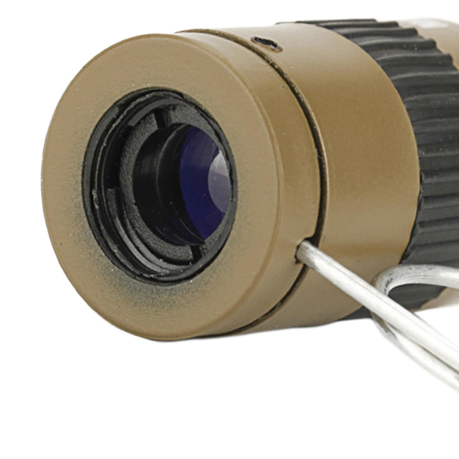 Mini Monocular Telescope 2.5x17.5mm Pocket Lens for Hiking Bird Watchi ...