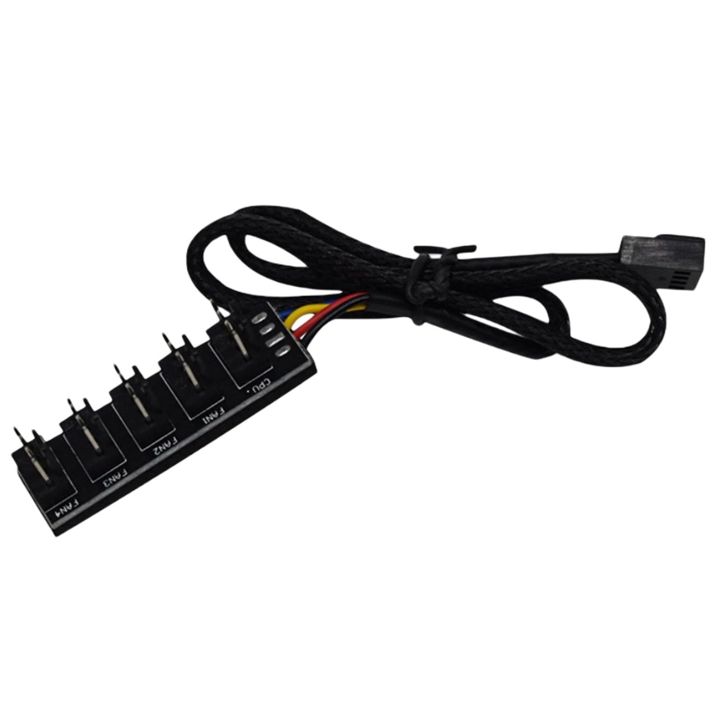 35cm 1 to 5 4-Pins PWM Fan CPU Hub 1 to 5 Way for Chasis Cooler Case Adapter