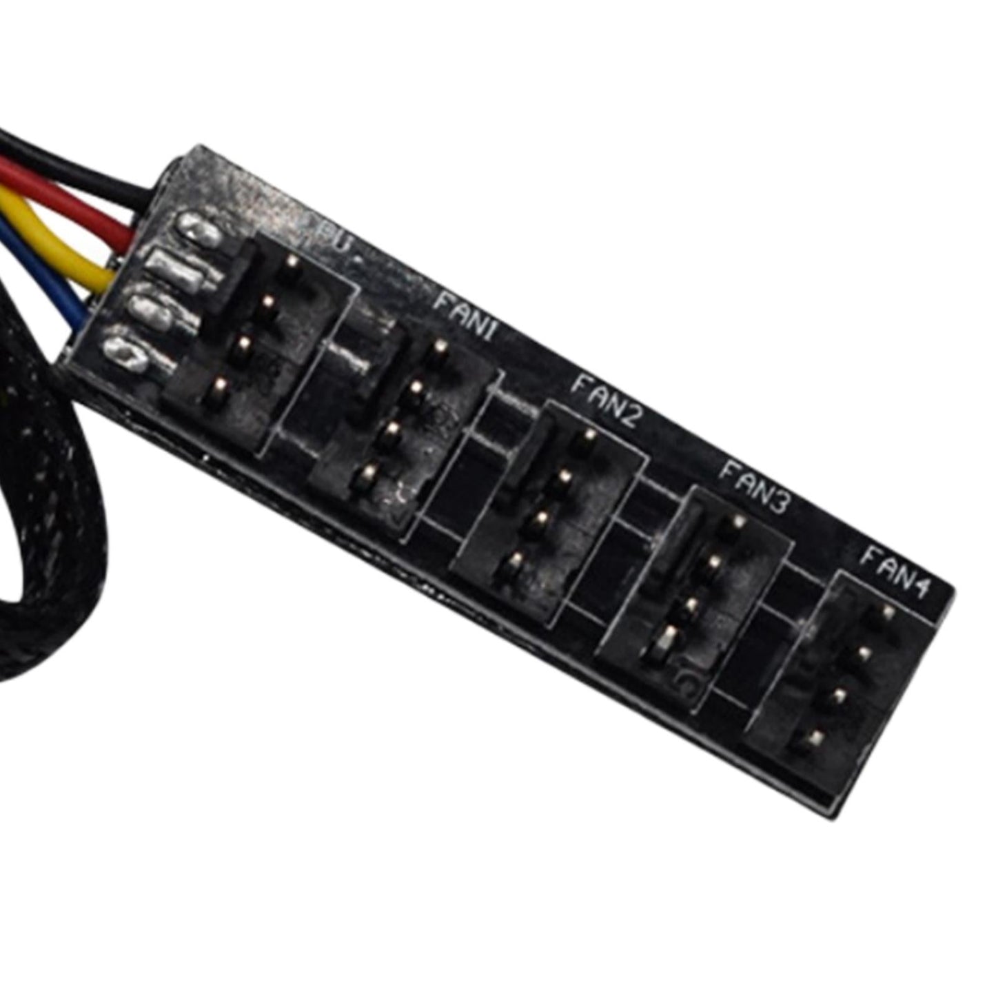 35cm 1 to 5 4-Pins PWM Fan CPU Hub 1 to 5 Way for Chasis Cooler Case Adapter