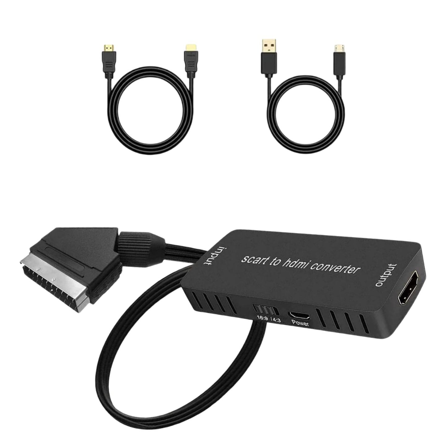 SCART to HDMI Adapter HD 1080P PC Home HDTV 720P/1080P DVD Player Switch