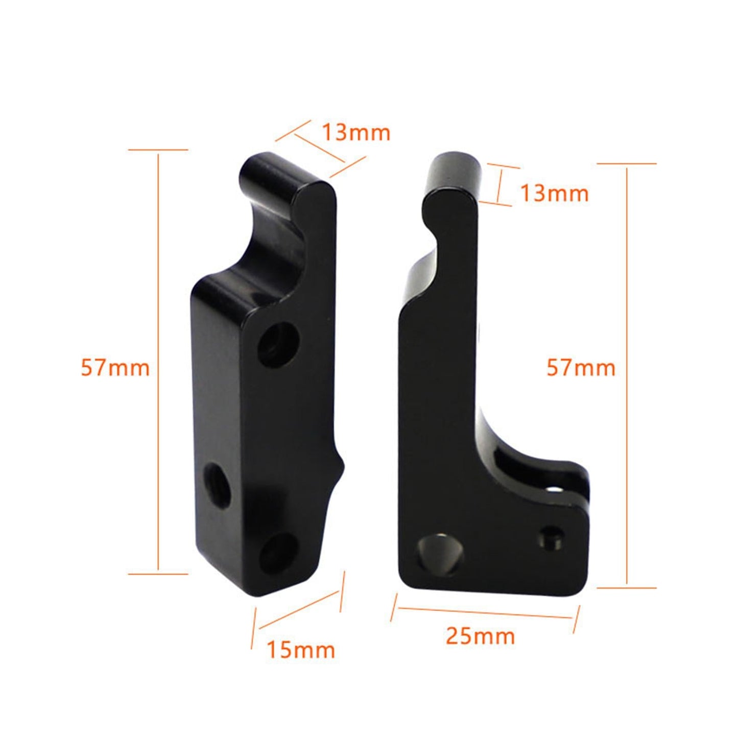 2x 3D Printer Parts Aluminum Alloy Motor Fixed Kit for Ender-3 CR-10 Series