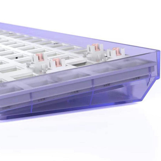 Mechanical Keyboard DIY Kit Hot-Swappable Shaft Base Axis for Windows PC Purple