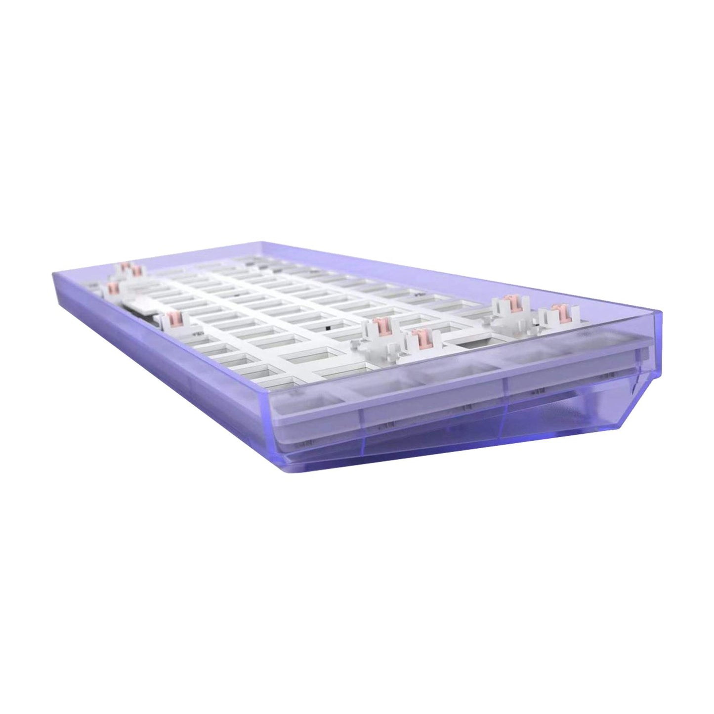 Mechanical Keyboard DIY Kit Hot-Swappable Shaft Base Axis for Windows PC Purple