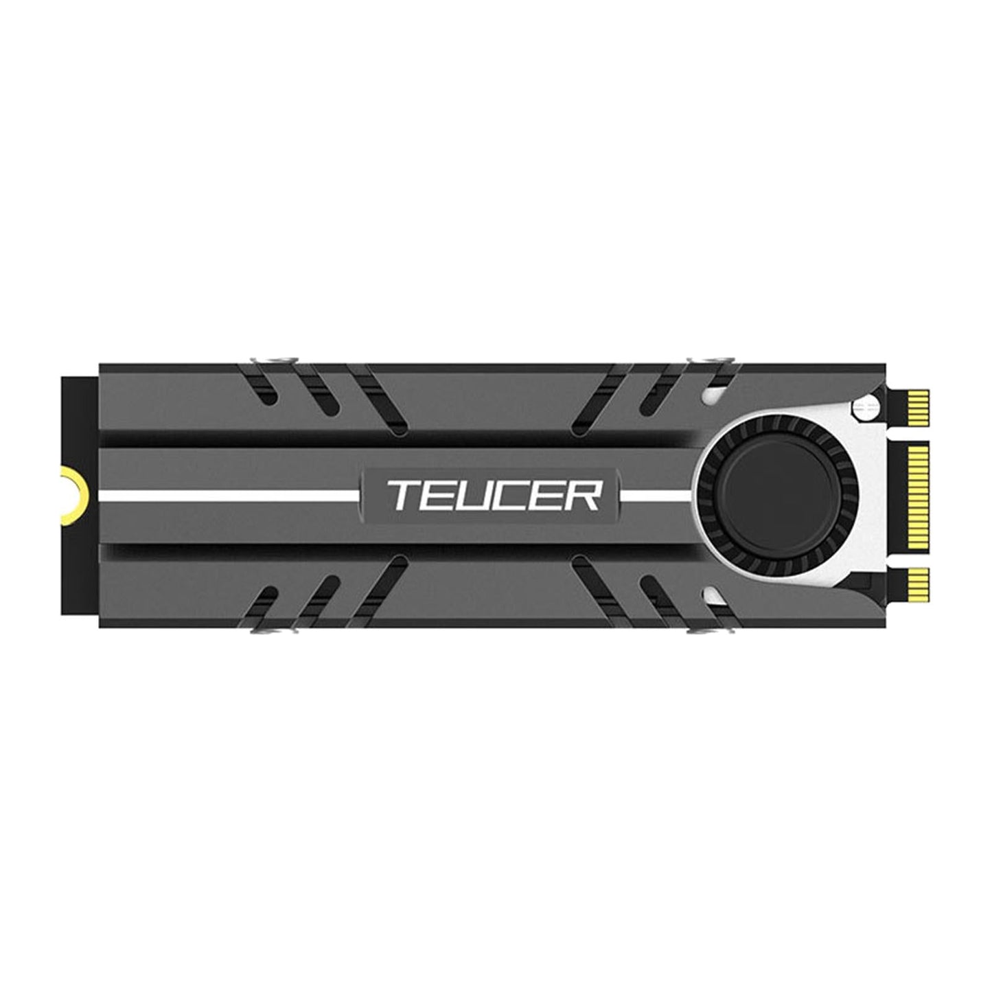 M.2 2280 SSD Heatsink 3Pin Mini Turbofan Heat Sink for PS5 Computer PC
