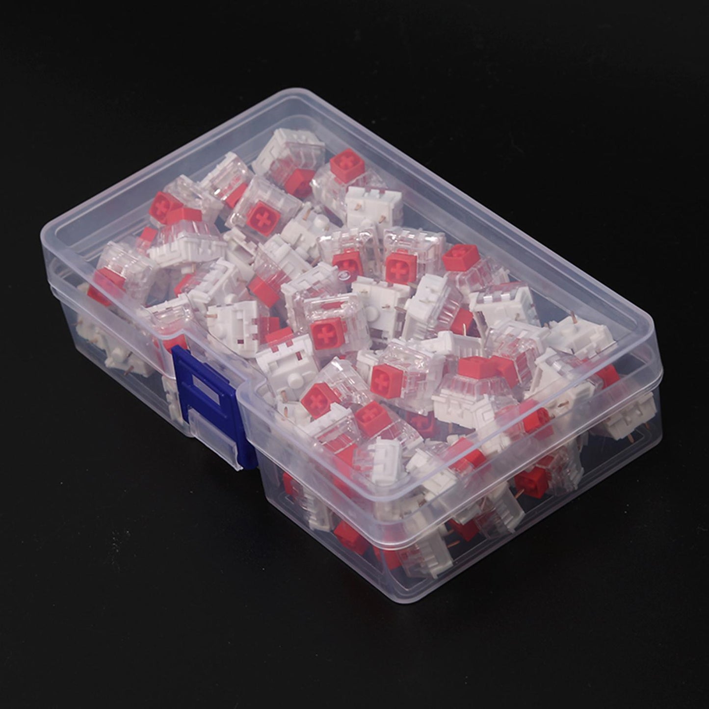 5Pcs Mechanical Keyboard Switch Storage Box Stackable for Keyboard DIY Grid