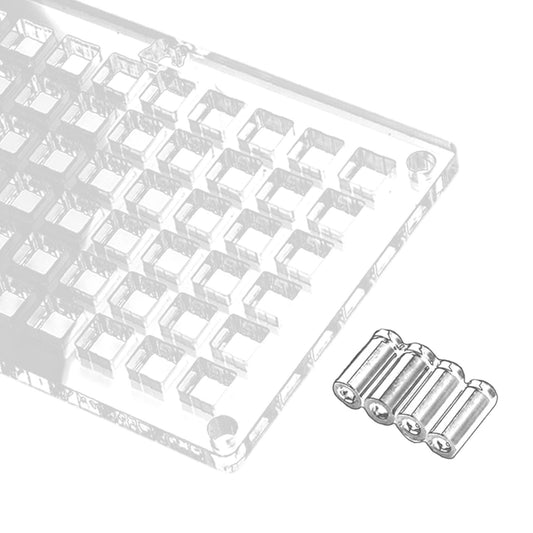 Acrylic Keyboard Switch Tester Durable Electronics Base for Box 60 Holes