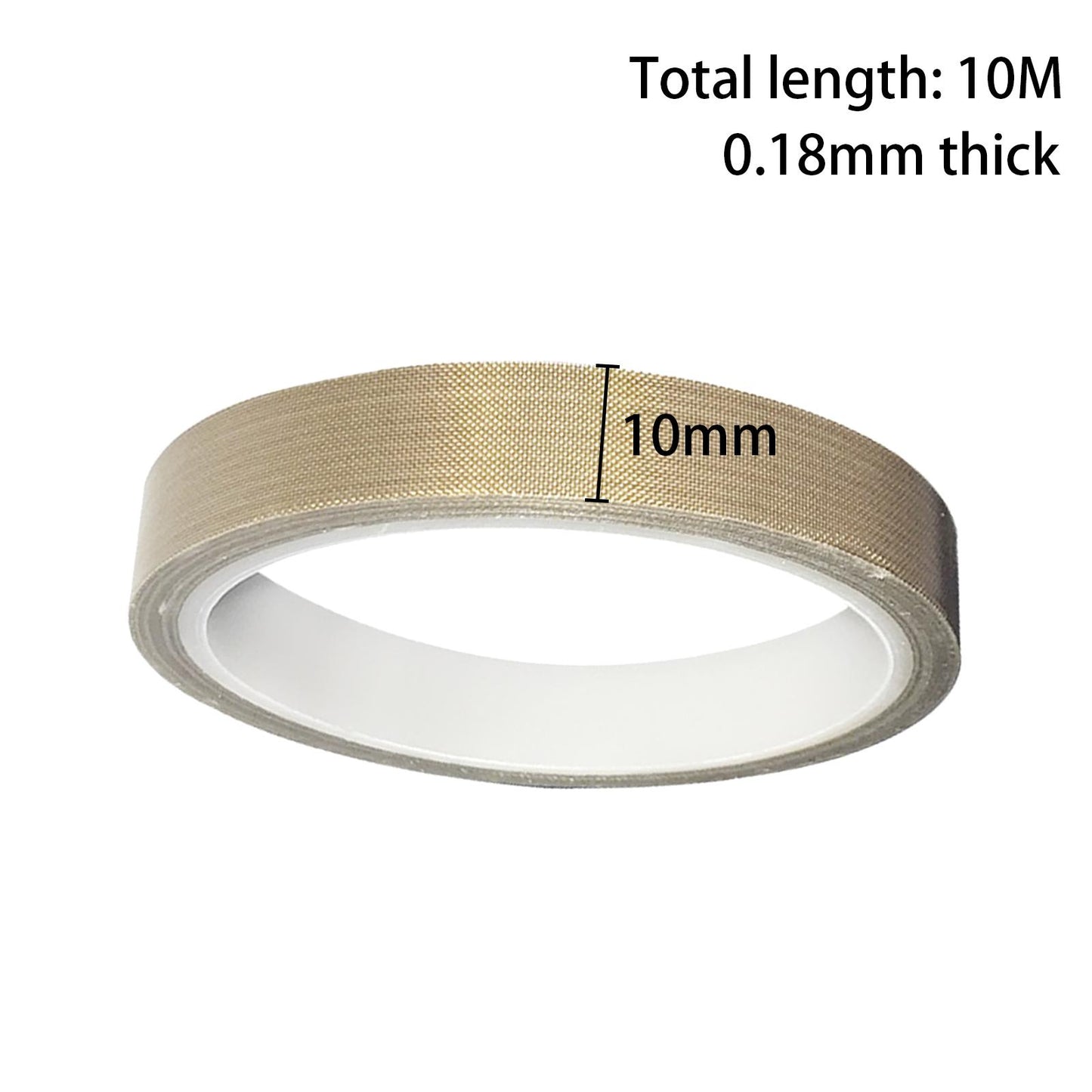 Insulation High Temperature Wide Application Easy to Use 10mmx0.18mm