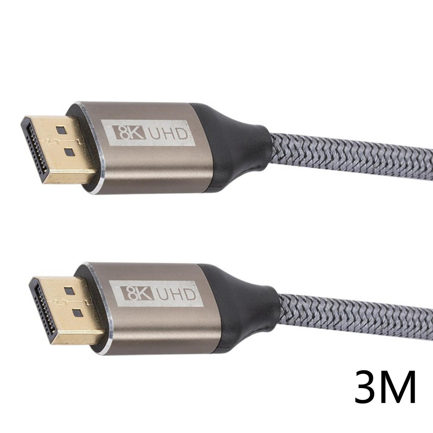 8K DisplayPort Cable 1.4 DP to DP Cable 32.4Gbps for Projectors Laptop 3m