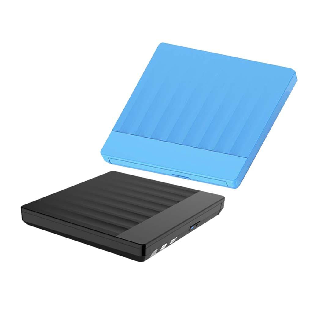 External DVD Burner USB 3.0 CD/DVD ROM Player Writer for Mac Windows Laptop Black