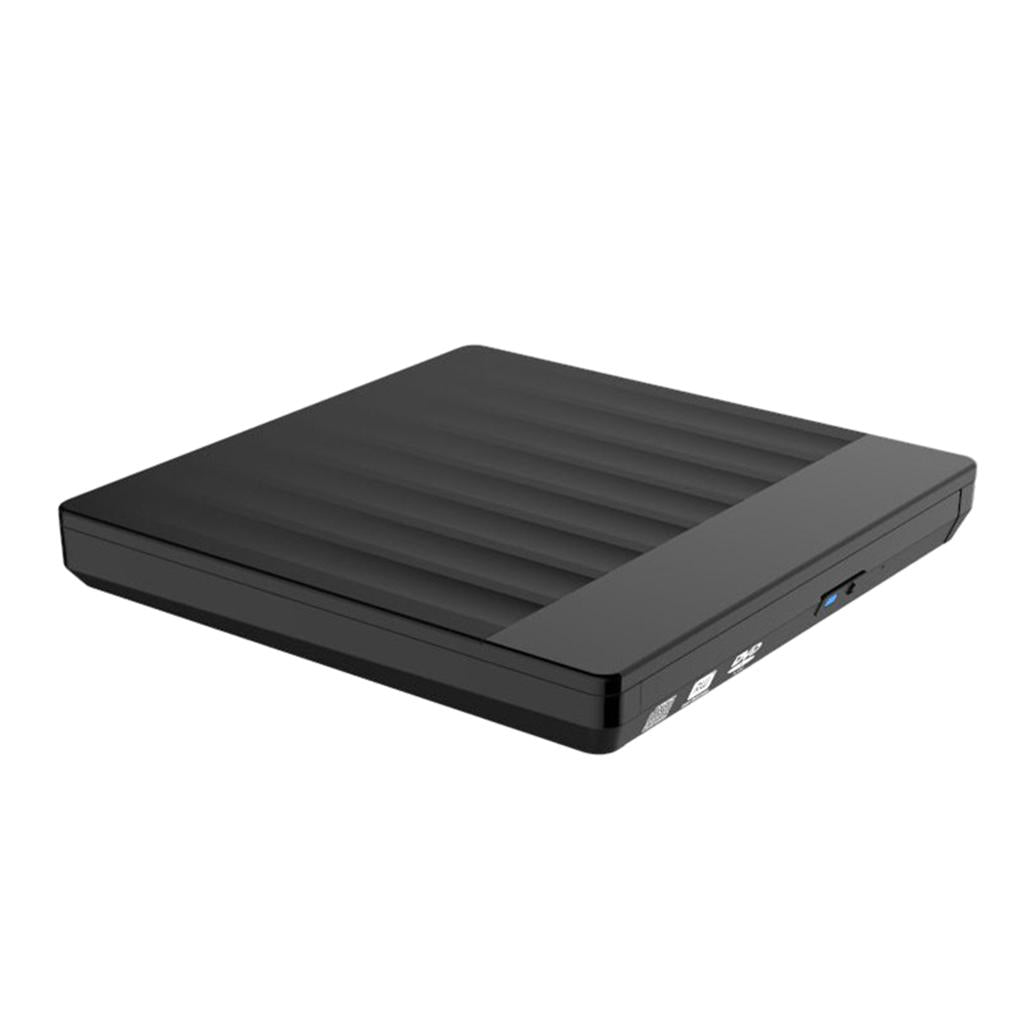 External DVD Burner USB 3.0 CD/DVD ROM Player Writer for Mac Windows Laptop Black