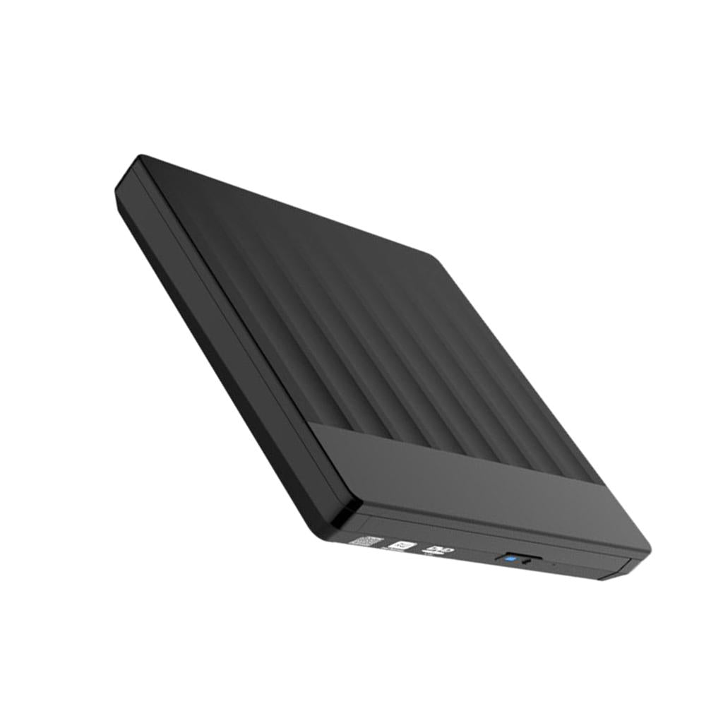 External DVD Burner USB 3.0 CD/DVD ROM Player Writer for Mac Windows Laptop Black