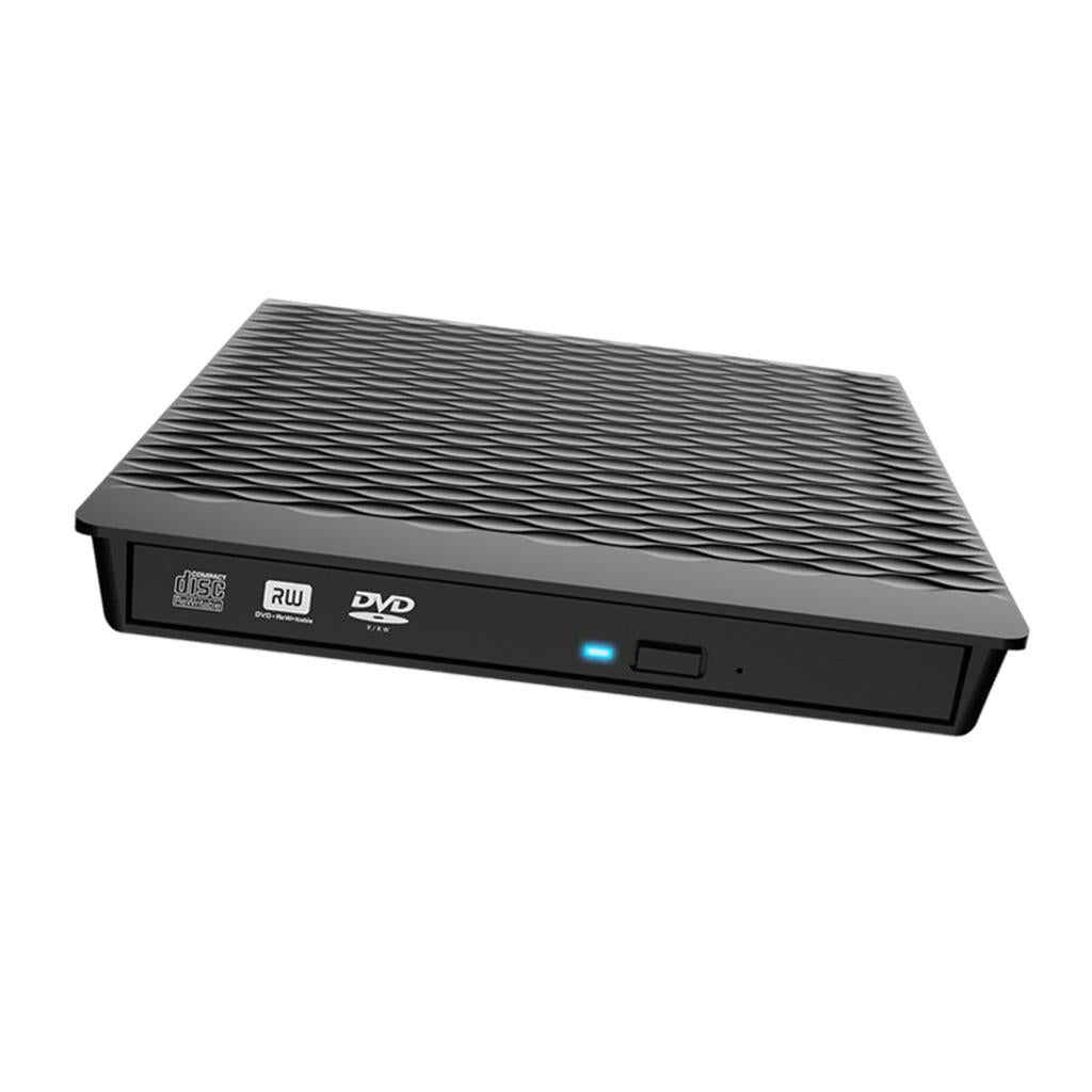 External DVD Burner USB 3.0 Portable Duplicator for Mac Windows PC Desktop