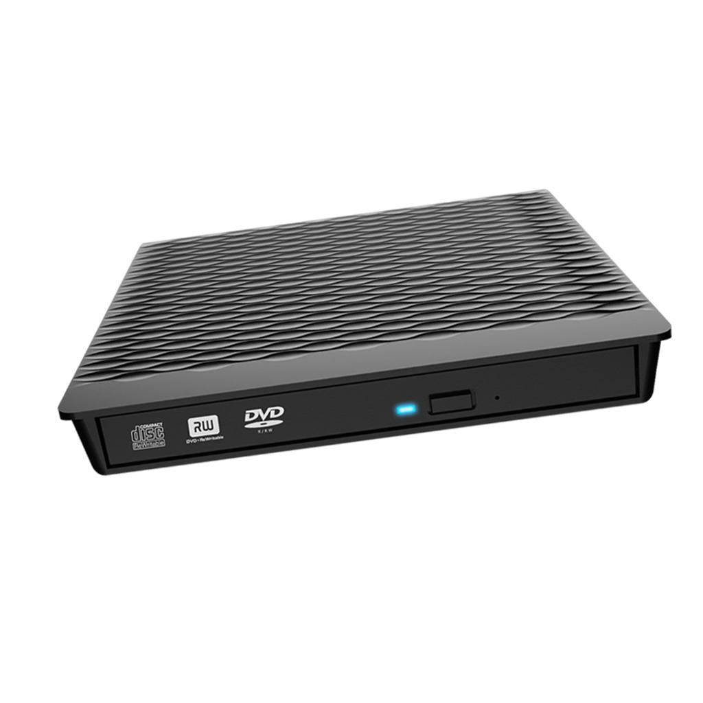 External DVD Burner USB 3.0 Portable Duplicator for Mac Windows PC Desktop