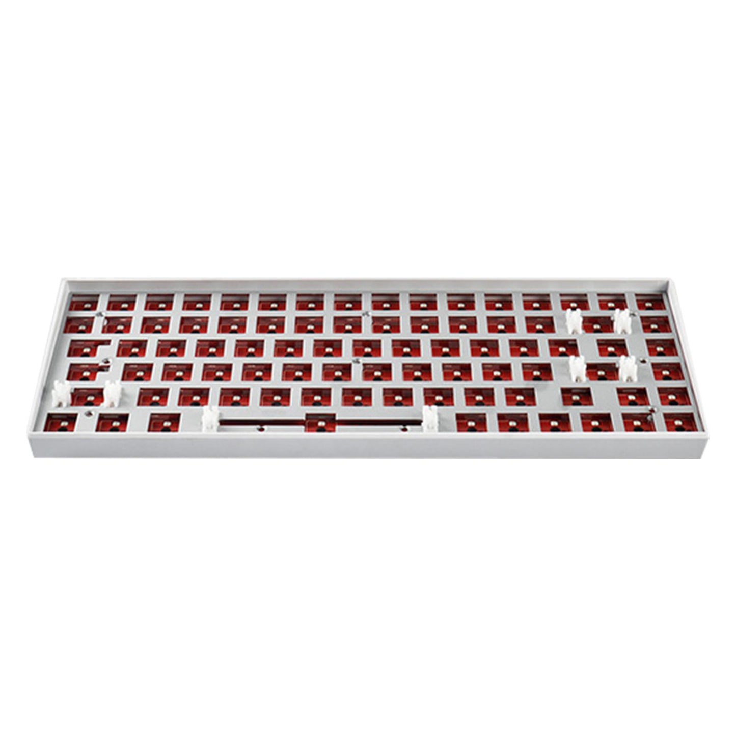 DIY Mechanical Keyboard Kit Wireless 2.4G Bluetooth 5.0 Type C for Office White WL84