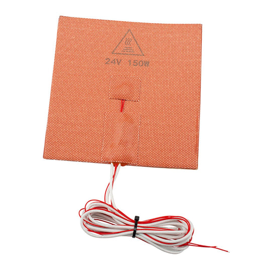 Silicone Heater Pad for 3D Printer 24V 150W 3D Printer Accessories 150x150mm