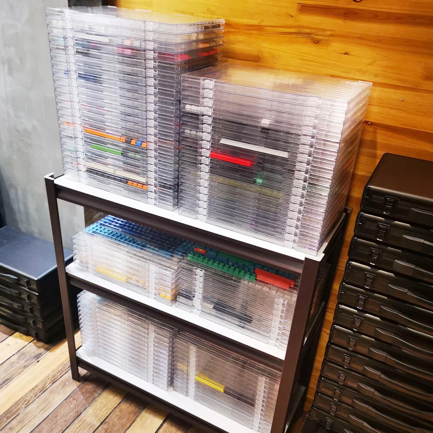 Clear Keycap Storage Box Case Dustproof Organizer for Cherry Xda Dsa Profile Normal Version