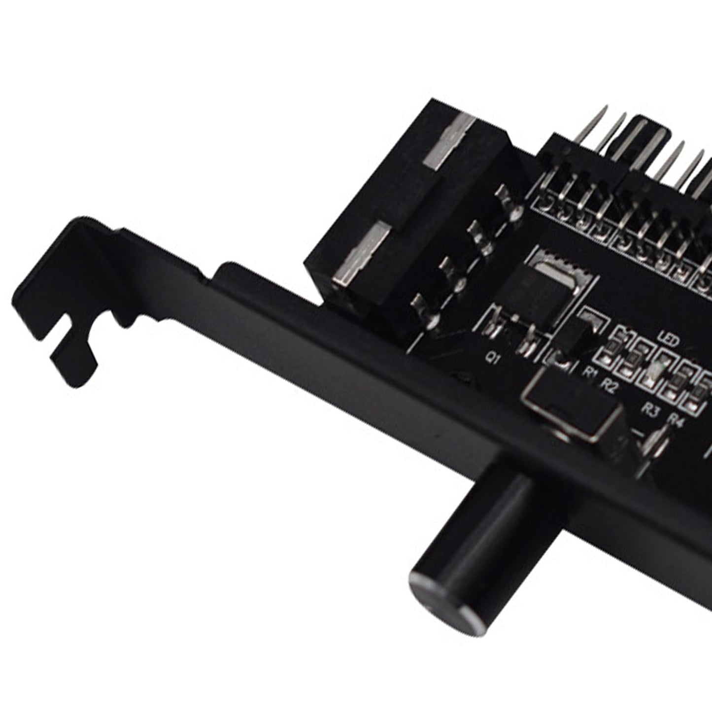 6 Way PC Fan Hub Cooling Fan Speed Controller 12V 4 Pin Interface