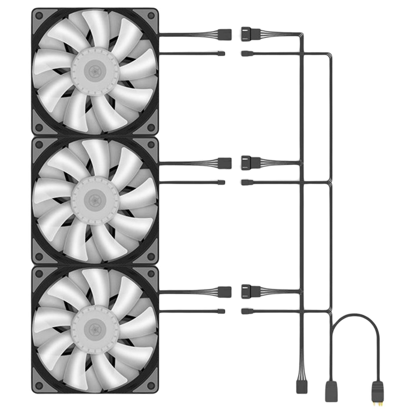 Computer Case Fans Cooling Case Fan 1500RPM PC Cooling Fan for PC Case