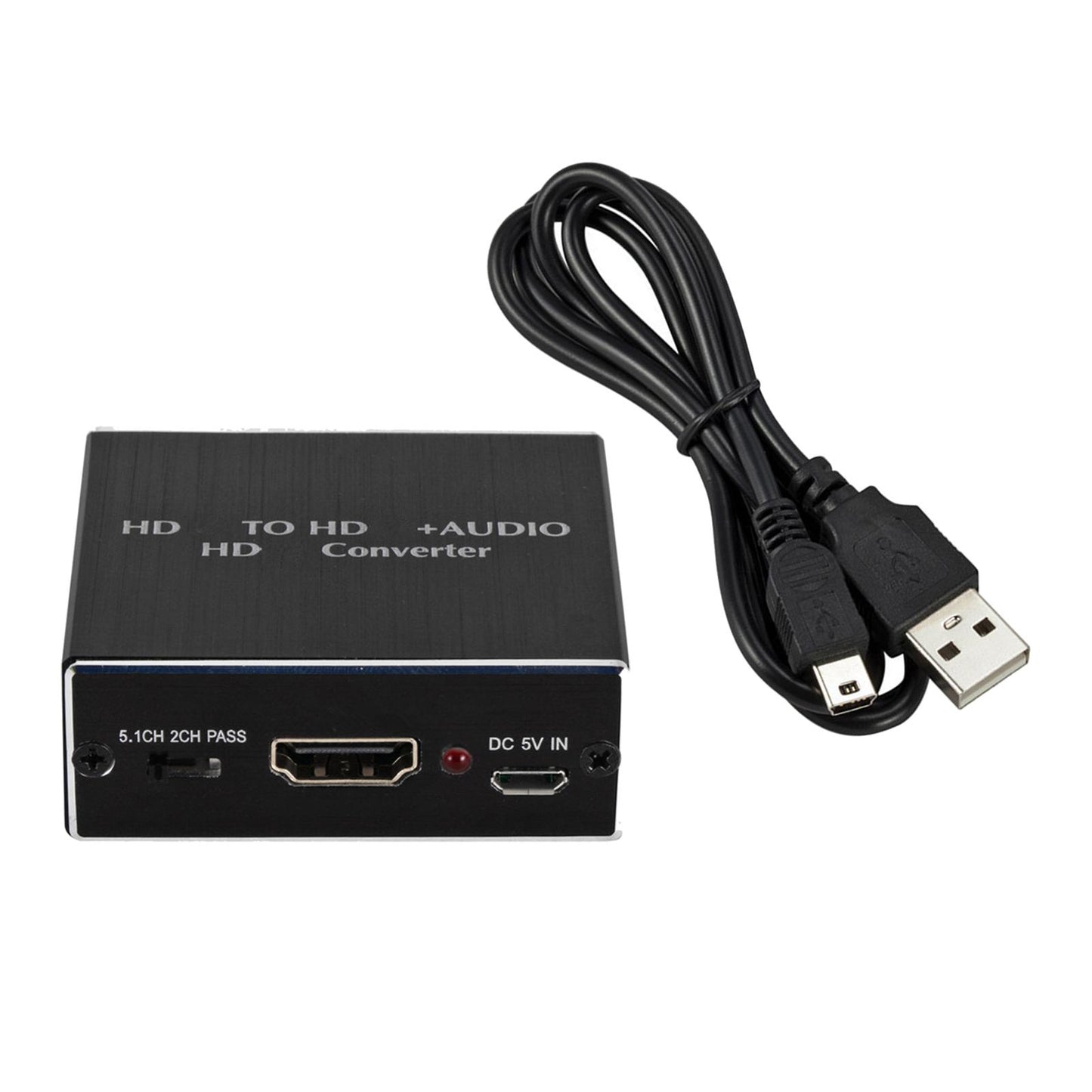 Portable Digital HDMI Audio Converter Adapter Headphone SPDIF + 3.5mm Audio