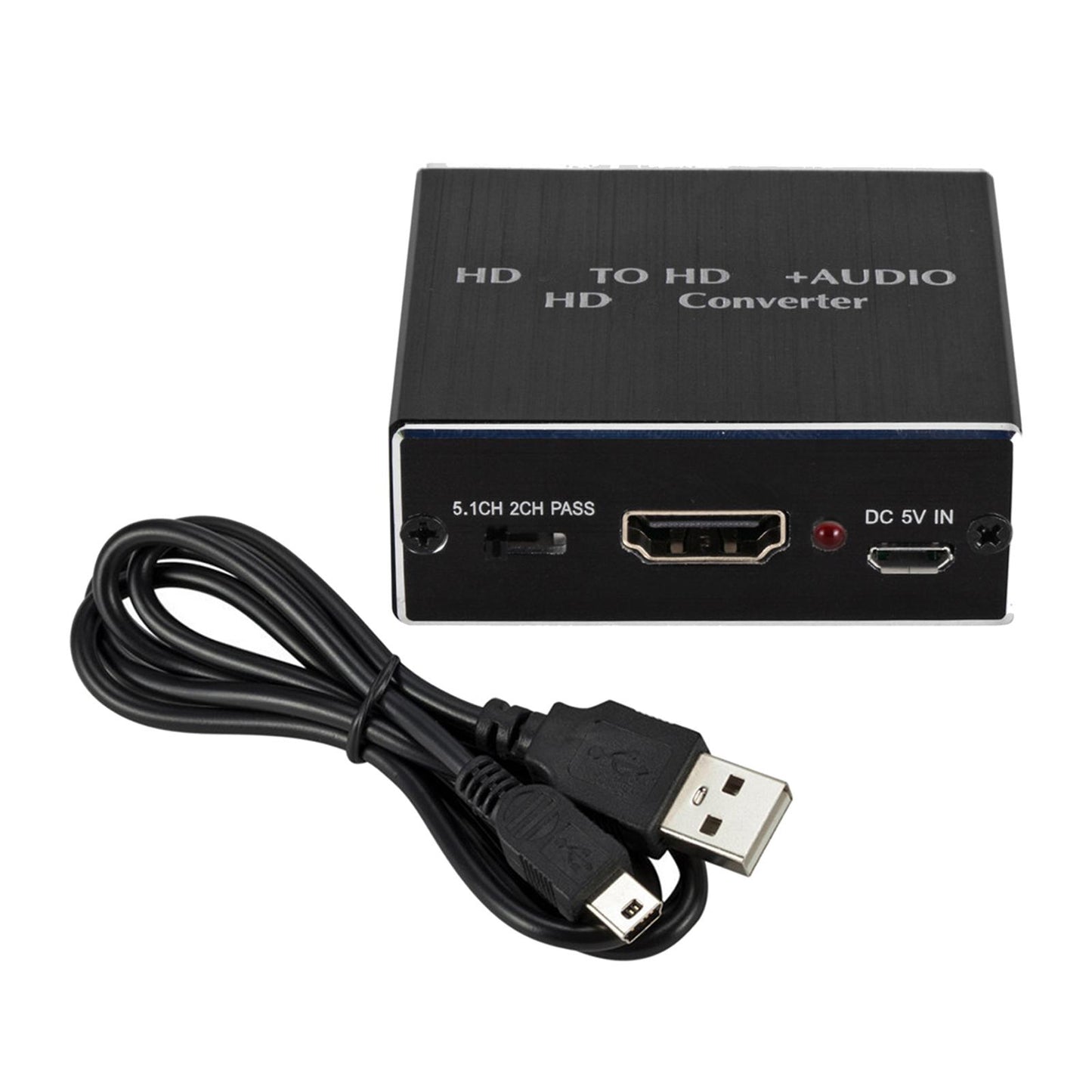 Portable Digital HDMI Audio Converter Adapter Headphone SPDIF + 3.5mm Audio
