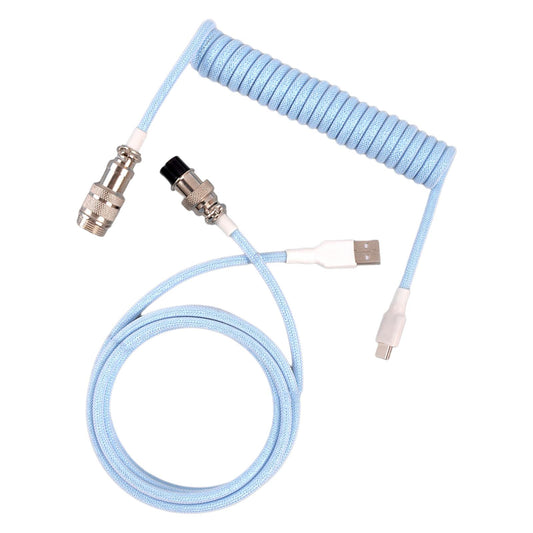 USB Type C Cable Universal Charging for Mechanical Keyboard Blue