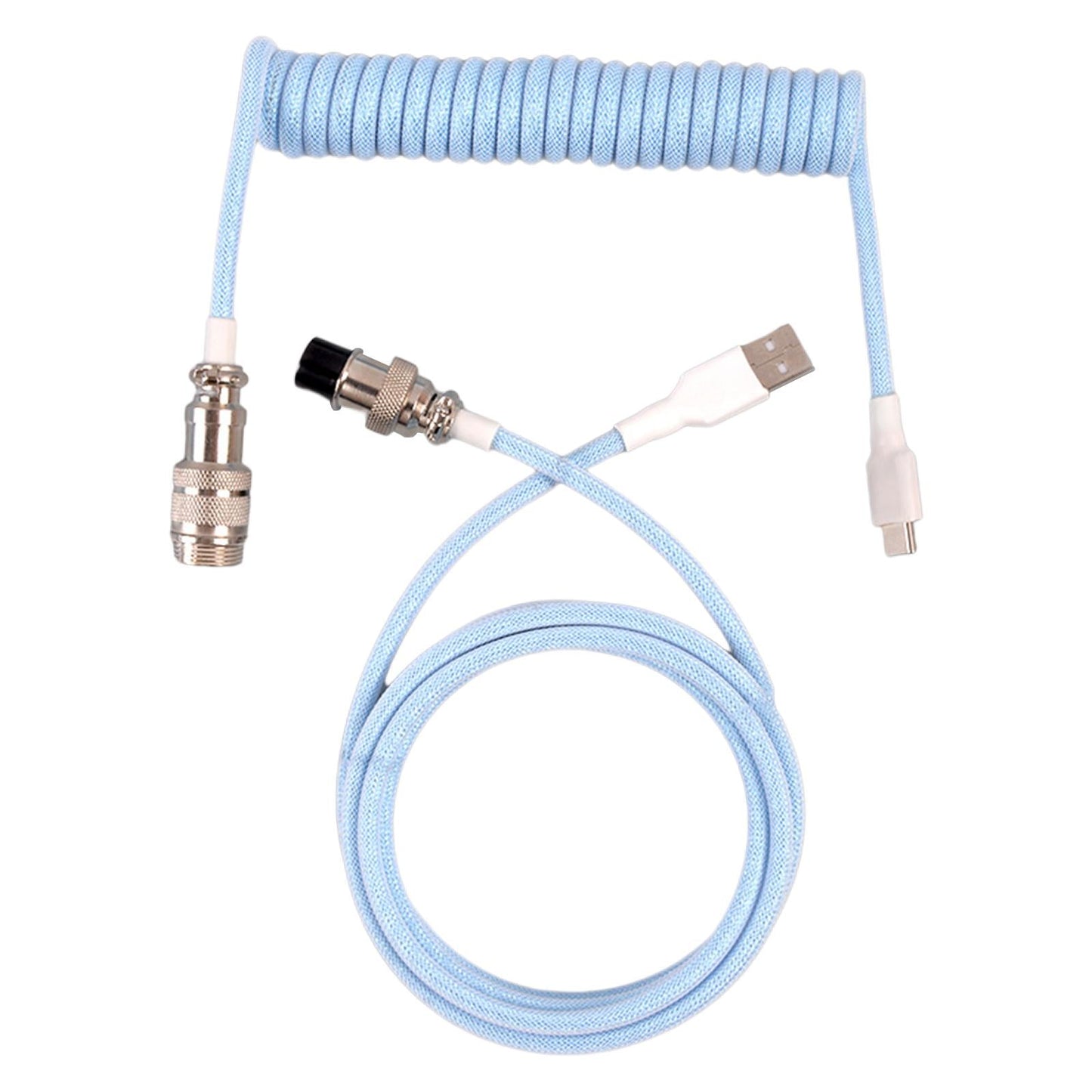 USB Type C Cable Universal Charging for Mechanical Keyboard Blue