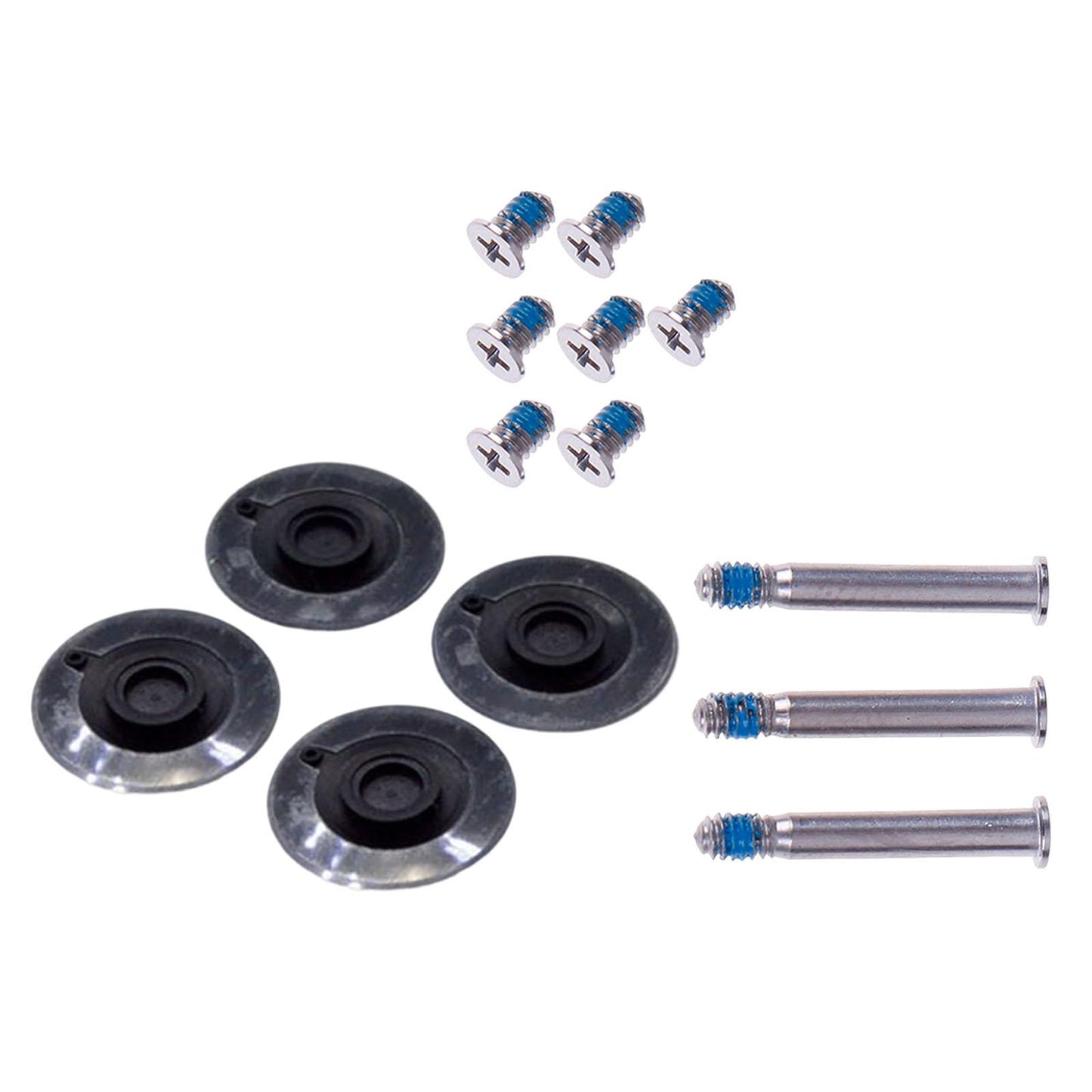 4Pcs Bottom Rubber Feet with Screws Set for MacBook Pro A1278 A1286 A1297