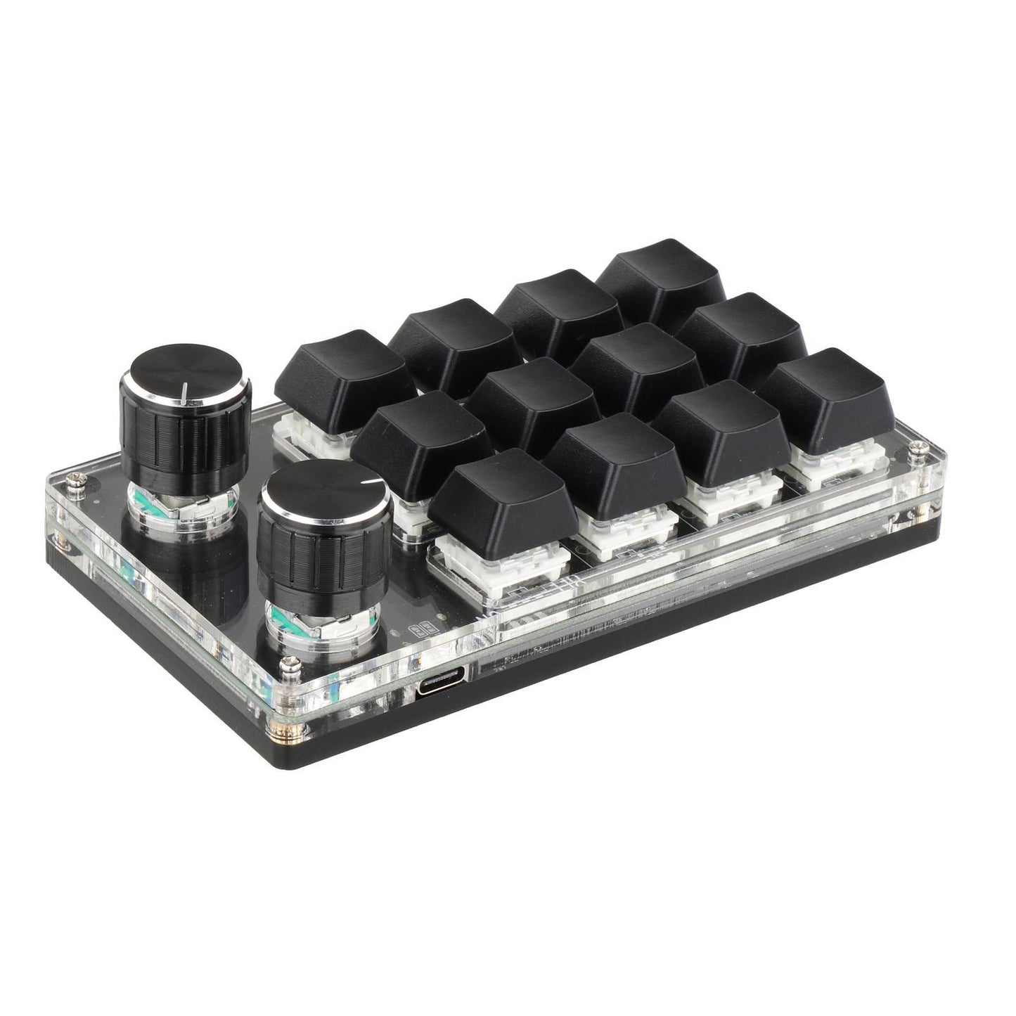 Mini Mechanical Gaming Keypad Macro Programming Keys for Windows 12 Keys