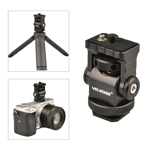 DSLR Camera Monitor Mount Holder Swivel 360 and 180 Tilt Multi Functional